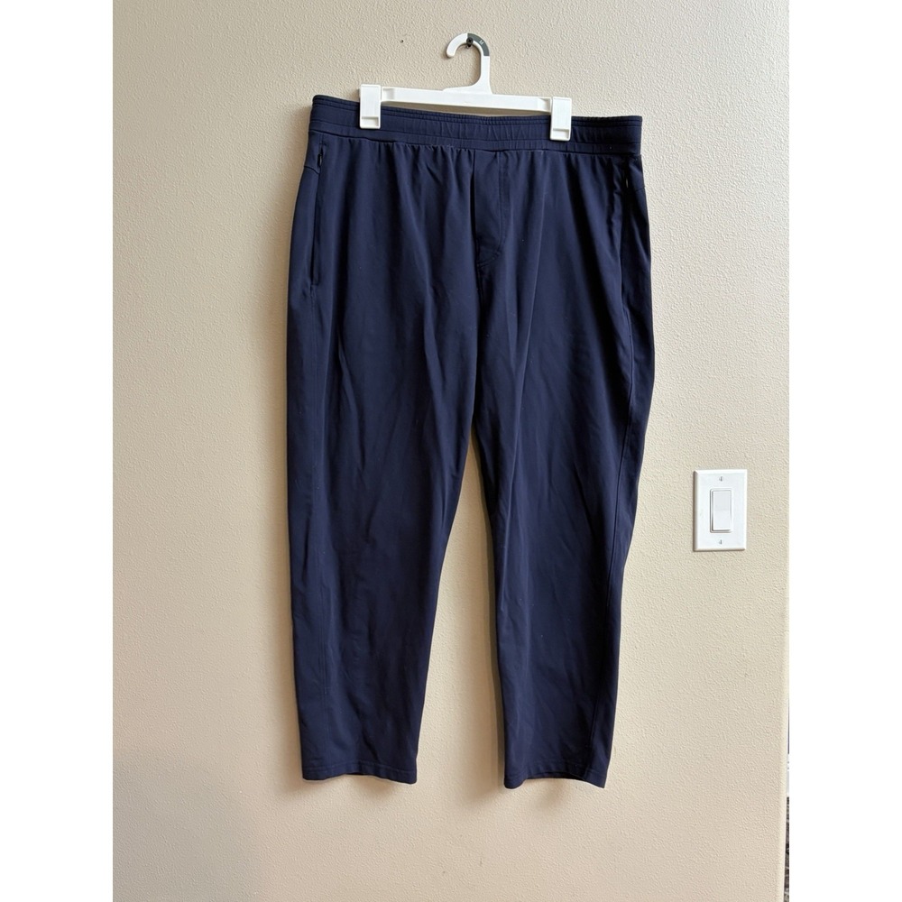 Public Rec Gamechanger Pants Stretch Performance 40x28 Mens Navy Blue